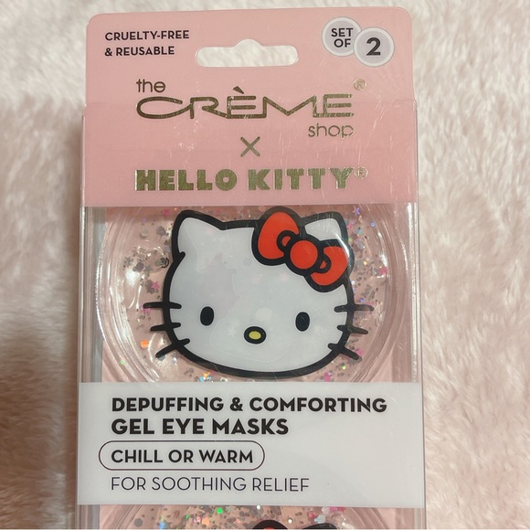 Hello Kitty X Creme Shop Depuffing & Comforting Gel Eye Masks - Picture 2 of 6